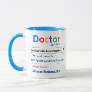 Funny Custom Best Doctor Gift Mug