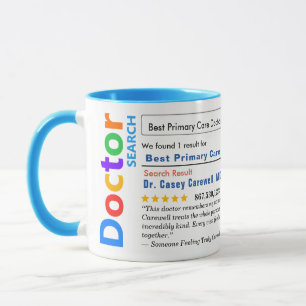 Funny Custom Best Doctor Mug