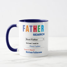 Funny Custom Best Father Gift