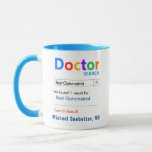 Funny Custom Best Optometrist Mug<br><div class="desc">Customize this funny custom best optometrist doctor gift mug to make a gift they will love. Great gift for doctors. RX Mugs - Just what the Dr ordered!</div>