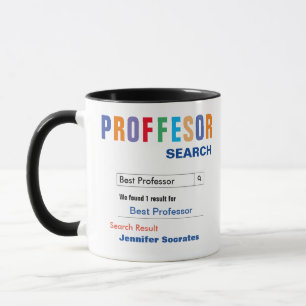 Funny Custom Best Professor Gift Mug