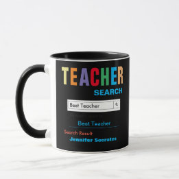 Funny Custom Best Teacher Gift Mug