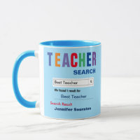 Funny Custom Best Teacher Gift Mug