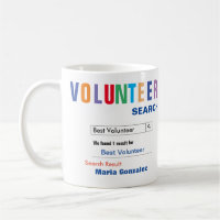 Funny Custom Best Volunteer Gift