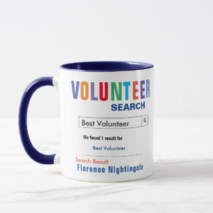 Funny Custom Best Volunteer Gift Mug
