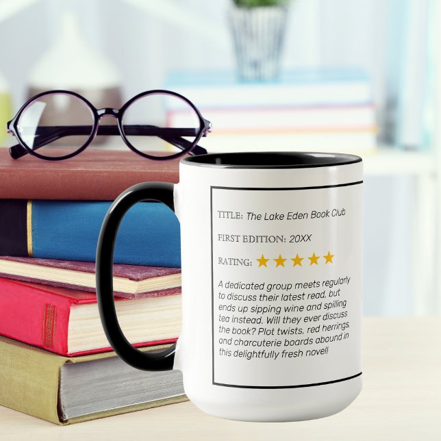 Funny Custom Book Club Mug (Creator Uploaded)