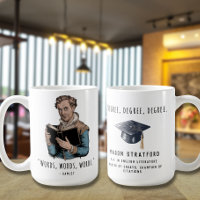 Funny Custom Degree Graduate Witty Quote