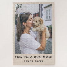 Funny Custom Dog Mom Since Year Photo Pet Lover 