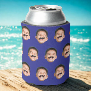 Funny CusTom Face Birthday Favors Bachelor Party Can Cooler