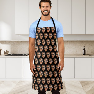 Funny Custom Face Photo Mens Apron