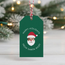 Funny Custom Face Swap Santa Claus Christmas Text