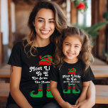 Funny Custom Family Christmas Most Likely To Elf T-Shirt<br><div class="desc">Bring some extra holiday cheer to your little ones with our Funny Custom Family Christmas "Most Likely To Elf" Kids T-Shirt. This playful and personalized shirt is the perfect way to add a touch of festive fun to your family's Christmas celebrations. Customize the shirt with your family name and choose...</div>