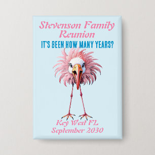 Funny Custom Family Reunion Flamingo