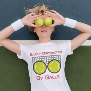 Funny Custom Gifts for Tennis Players Coaches T-Shirt