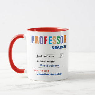 Funny Custom Meilleur Professeur Mug Cadeau