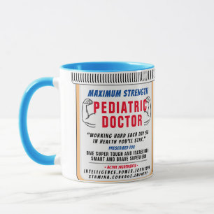 Funny Custom Pediatric Gift Mug