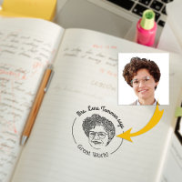 Funny Custom Photo Teacher Classroom Great Work