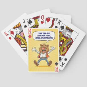 Funny Custom – Say Something Wild Edition Playing Cards