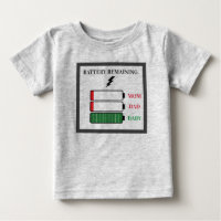 Funny Custom Text Full Battery Life Tech