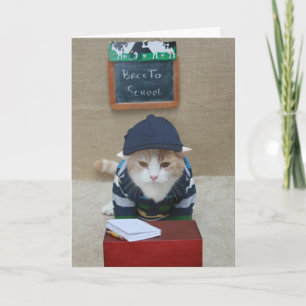 Funny Customizable Back to School Card