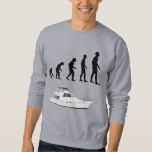 Funny Customizable Evolution & Boating Sweatshirt