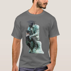 Funny Customizable Graduate Thinker T-Shirt