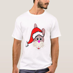 Funny, Cute And Beautiful Christmas Rabbit Cartoon T-Shirt