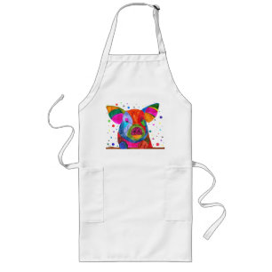 Funny, Cute and Colourful Pig Apron