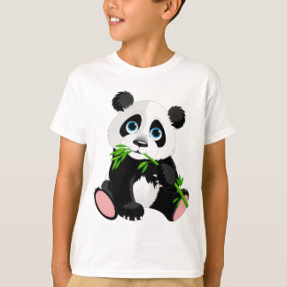 Funny cute animal t-shirt for kids panda