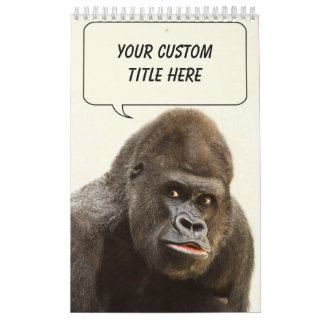 Funny & Cute Animals custom calendar