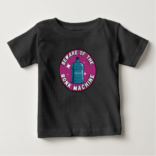 Funny Cute beware of the bonk machine / palestine  Baby T-Shirt