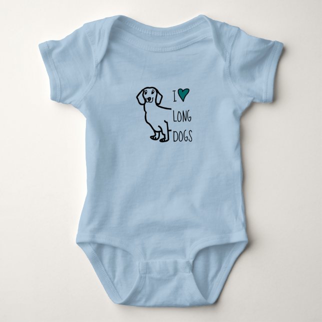 Funny Cute Boy Baby Bodysuit (Front)