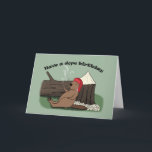 Funny cute Canadian beaver Have A Dope Birthday Card<br><div class="desc">From silly jokes to serious romantic statements, MiKa Art Zazzle shop has something for everyone. Canadiana, Japanese gifts, jewellery, cases for electronic devices, fun buttons, mug cups, ornaments, cards and posters….. Please take some time and look around. You may even find something you didn’t know you wanted! I’m curious about...</div>