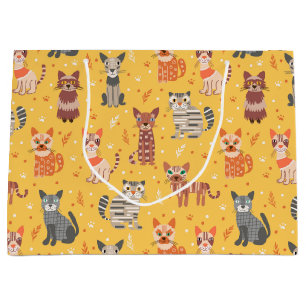 Funny Cute Cats Gift Bag