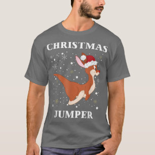 Funny Cute Christmas Jumper Joke Kangaroo Mens Wom T-Shirt