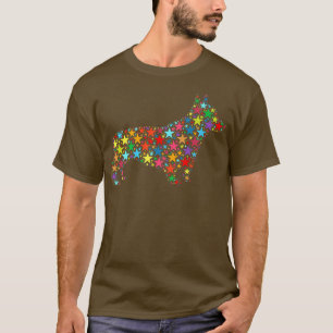 Funny Cute Colourful Star Dot For Women Girls Boys T-Shirt