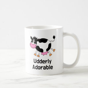 Funny Cute Cow Pun Cartoon Design Coffee Mug