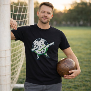 Funny & Cute Dabbing Soccer Ball T-Shirt