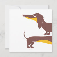 Funny cute dachshund for long dog parent