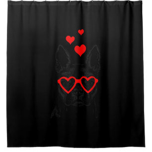 Funny Cute Dog American Boston Terrier Valentine