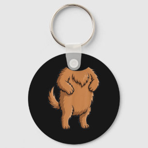 Funny Cute Dog Shirt Body Costume Men Women Kids Keychain