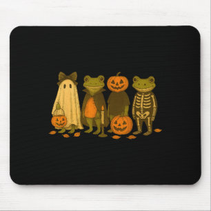 Funny Cute Frog Halloween Costumes Mouse Pad