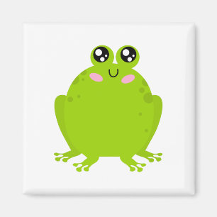 Funny Cute Frog Magnet
