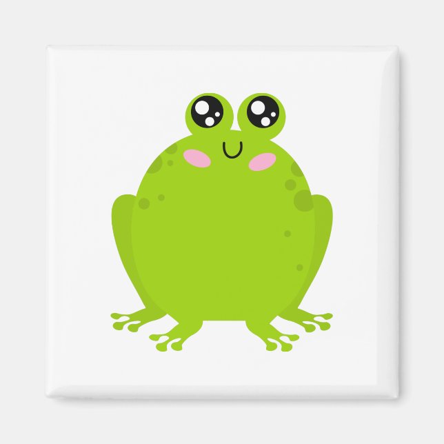Funny Cute Frog Magnet (Front)