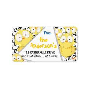 Funny Cute Fun Crazy Chicken Overload! Label