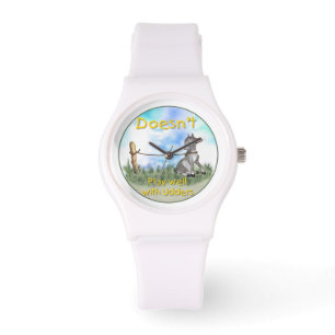 Funny Cute Goat Watch