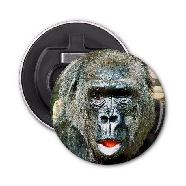 FUNNY CUTE GORILLA BOTTLE OPENER (Front)