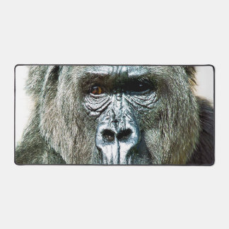 FUNNY CUTE GORILLA DESK MAT