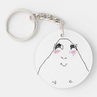 Funny cute hamster Keychain