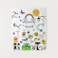 Funny Cute Happy Cartoon Characters Personalize